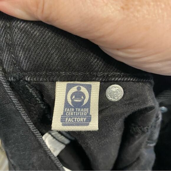 Universal Thread Black extra Wide-Leg adjust waist trouser Pants fair trade 17 - Picture 11 of 11